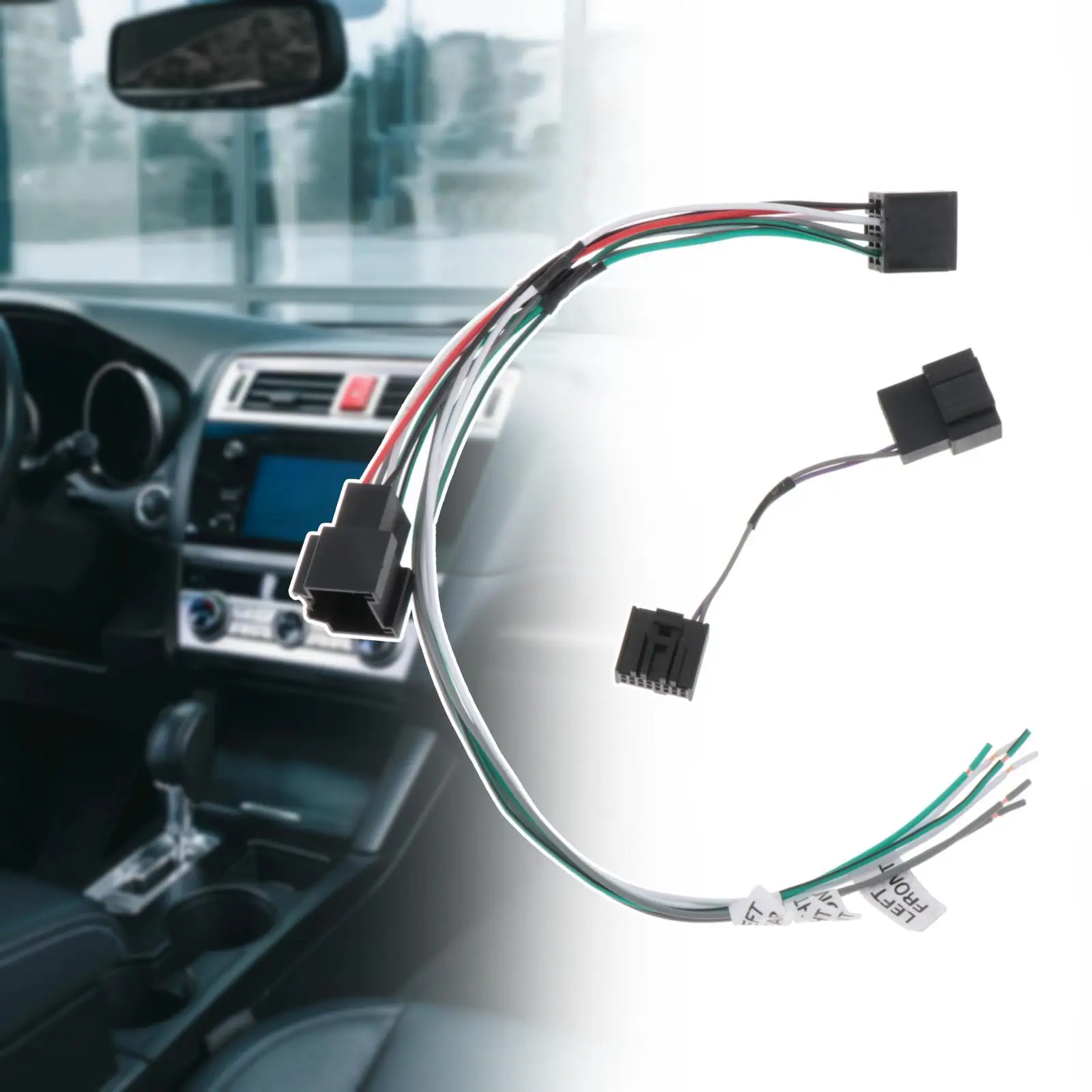 Harness Adapter Kit Auto Accessories Parts Replacement for Select Vehicles with Stereo for Sierra Silverado C7 Corvette