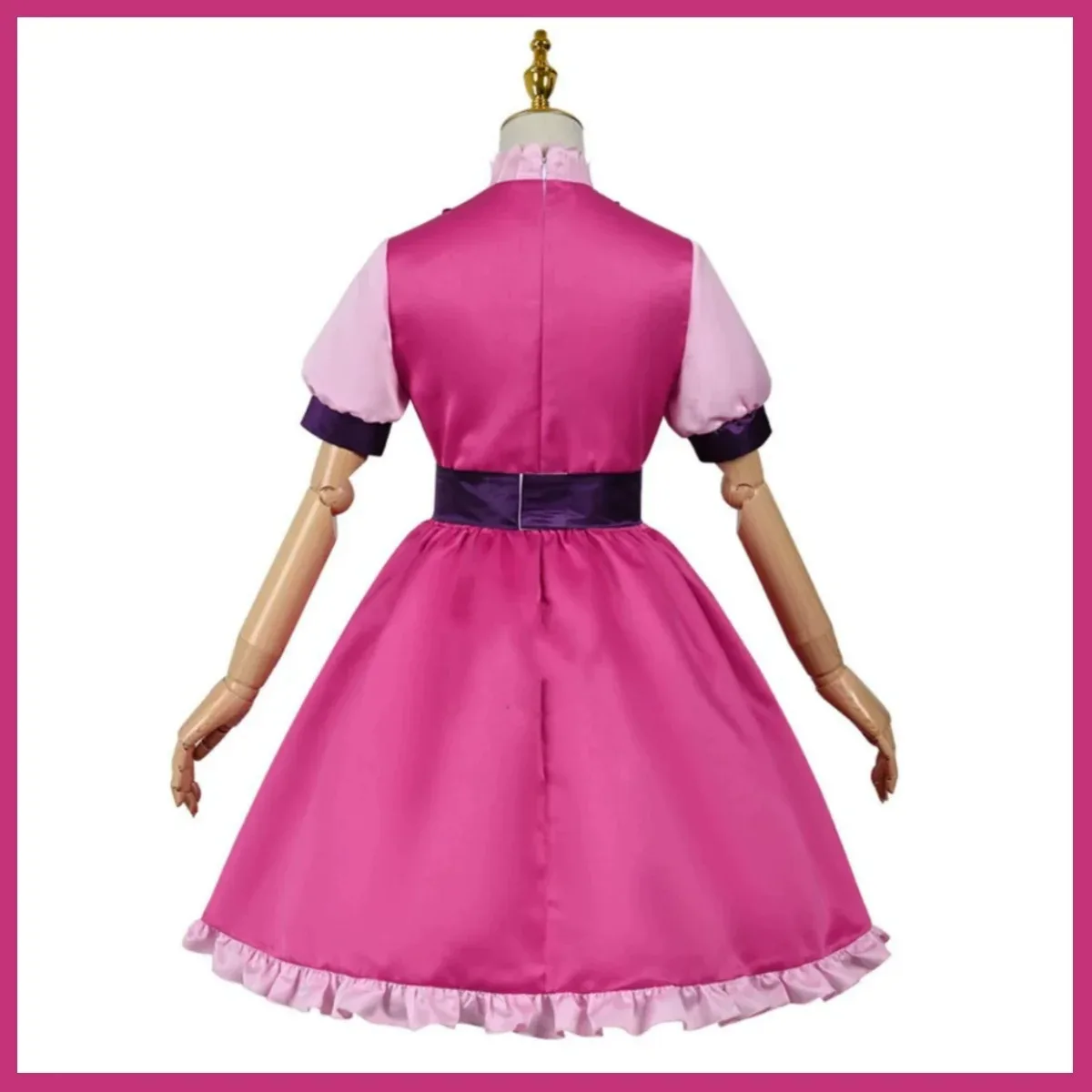 أنيمي مرحبا بكم في مدرسة الشيطان! أزياء إيروما كون بارباتوس باشيكو التأثيرية فستان الأميرة لوليتا حذاء امرأة بدلة حفلات عيد الميلاد