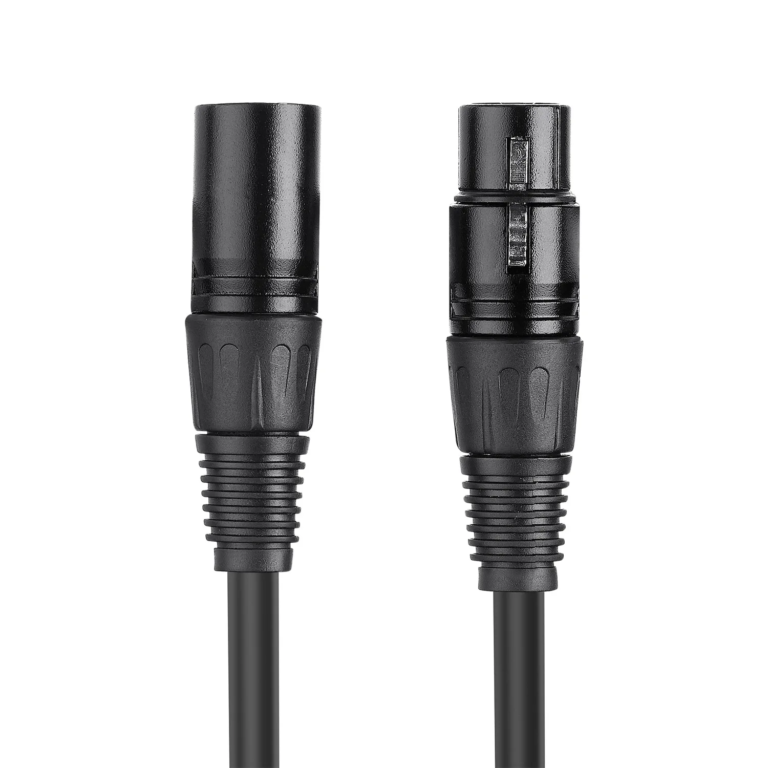 XLR 3pin 4Pin 5pin męski na żeński kabel zasilający przedłużacz 1m 2m 5m-30m do monitorowania lustrzanka cyfrowa konsola miksująca audio DMX