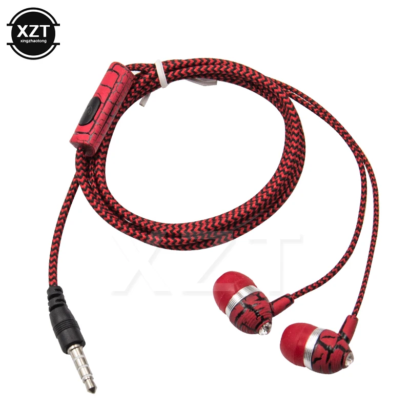 Clearance sales 3.5mm Sport Wired Headset  SF-A19 Super Bass Crack Earphone Earbud with Microphone