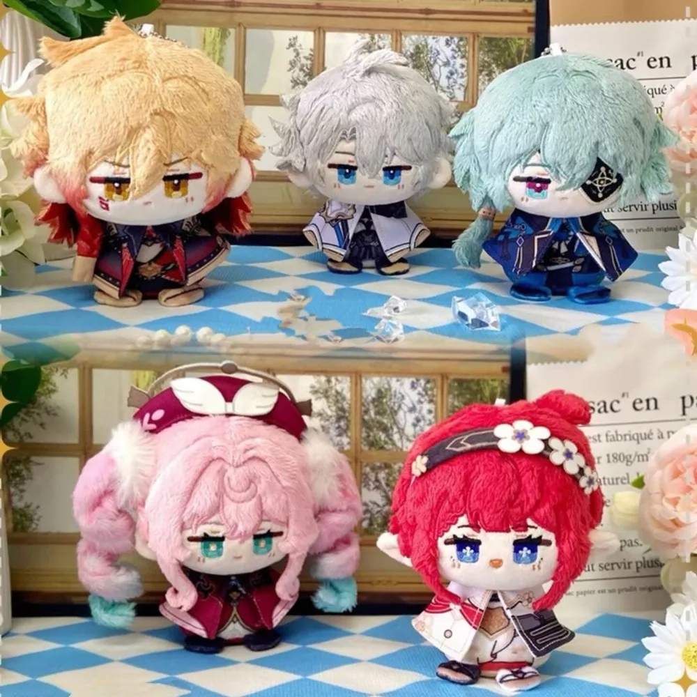 

10cm Honkai: Star Rail Anaxagoras Phainon Mydei Hyacine Tribbie Plush Doll Soft Cotton Figure Cosplay Kawaii Collectible Gift