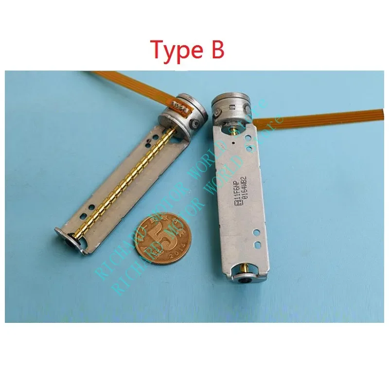 10PCS ญี่ปุ่นนําเข้า 15MM 2 เฟส 4 สาย Micro Stepper Motor พร้อมสกรู