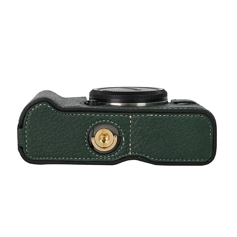 Custodia per fotocamera in pelle PU per Fujifilm XT10 XT20 XT30 XT30II Corpo mezza borsa per fotocamera in pelle