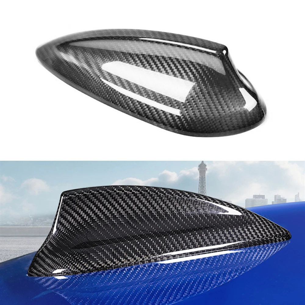 Carbon Fiber Roof Shark Fin Antenna Cover Antennae Aerial Cap For BMW F45 F46 X1 F48 F49 X2 F39 X3 G01 X4 F26 F20 F21