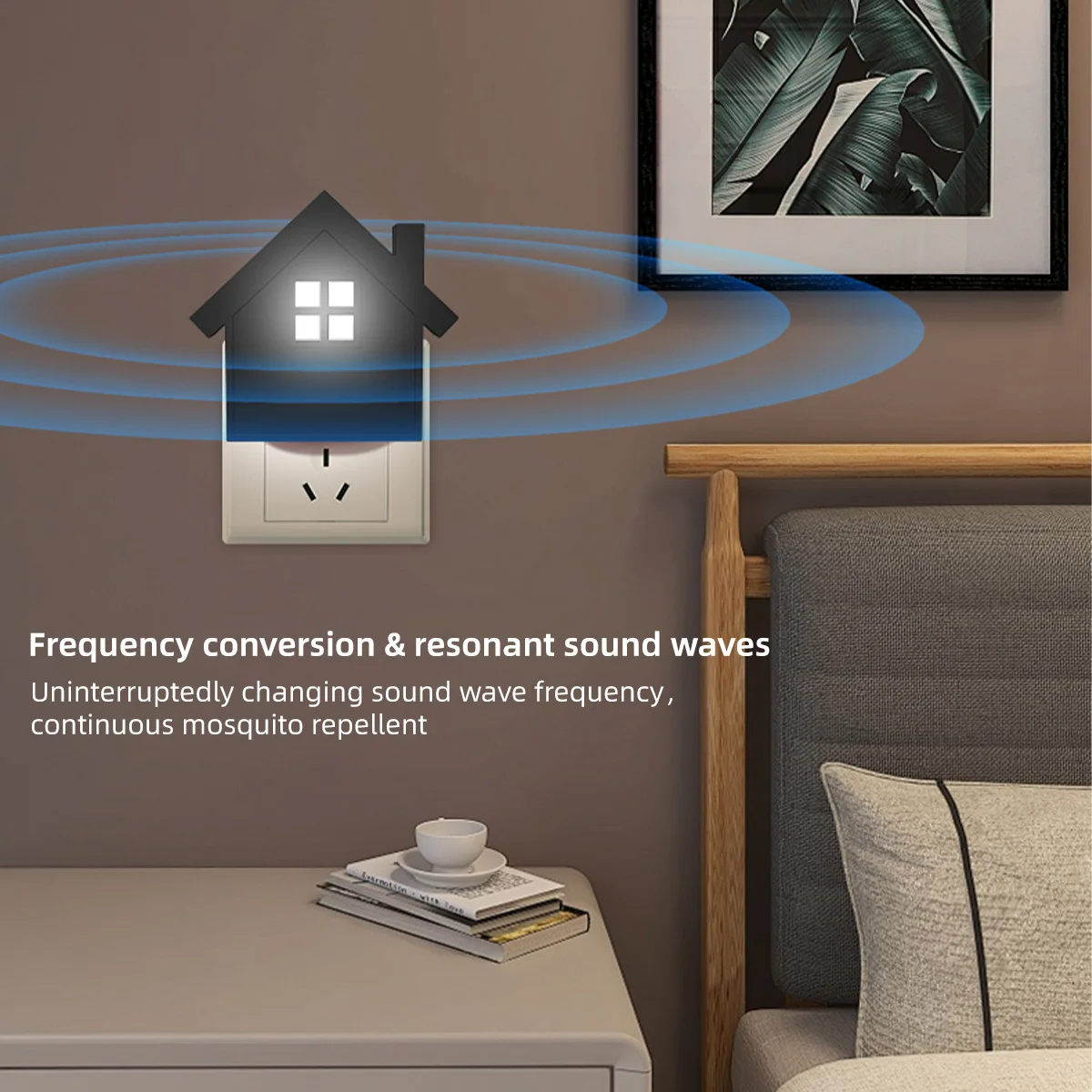 

New Mosquito Repellent Lamp Home Indoor Ultrasonic Mosquito Repellent God USB Plug in Silent Mosquito Repellent Lamp