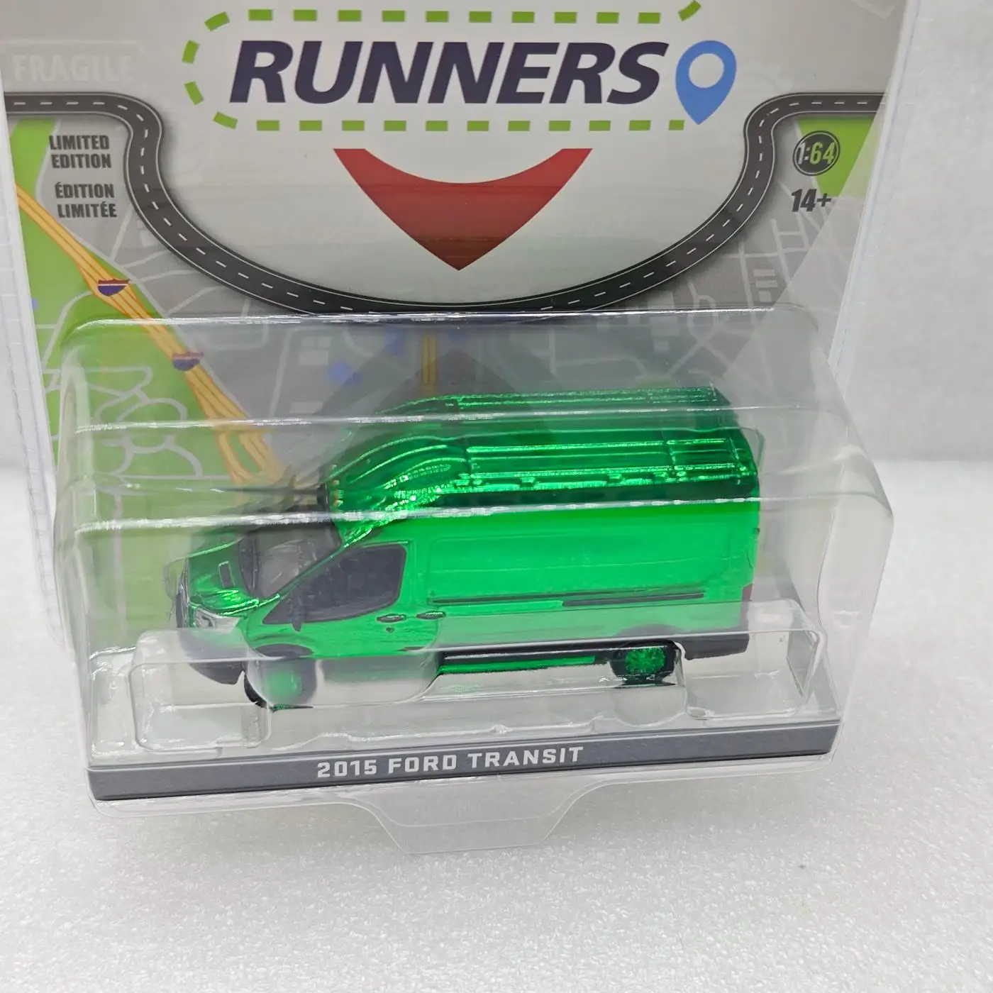 GreenLight 1:64 2015 Ford Transit 53010-A pressofuso in lega modello di auto mini auto giocattolo regalo per bambini