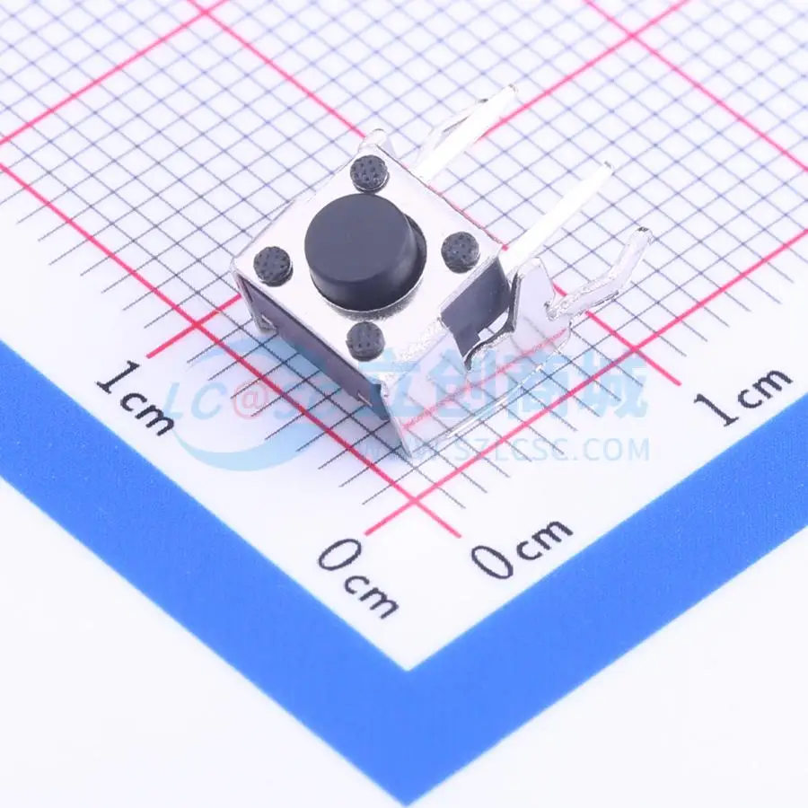 200pcs K2-1102AQ-C4CW-01 7.5x7.2mm SPST 2.5N Tactile Push Button Switch