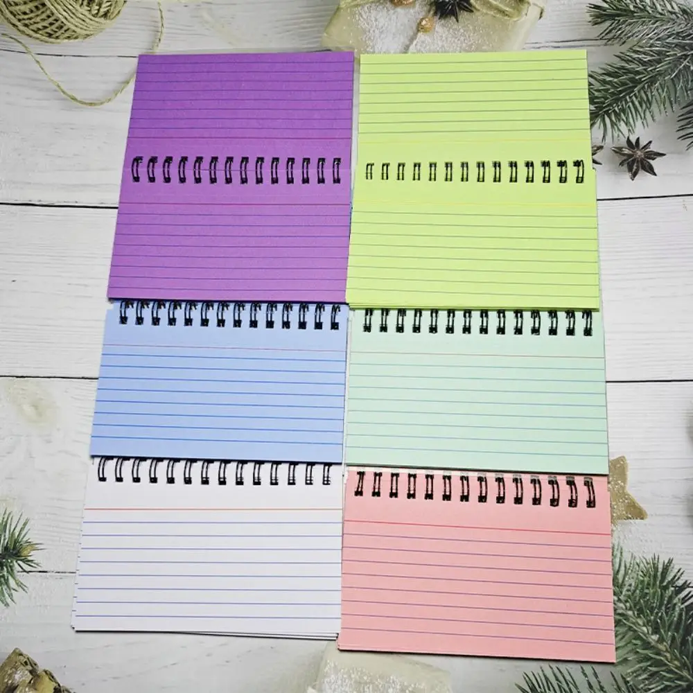 Модный блокнот INS с горизонтальной линией, ежедневный план, отрывная книга на катушке, список дел, дневник, журнал, блокнот, школьный офис