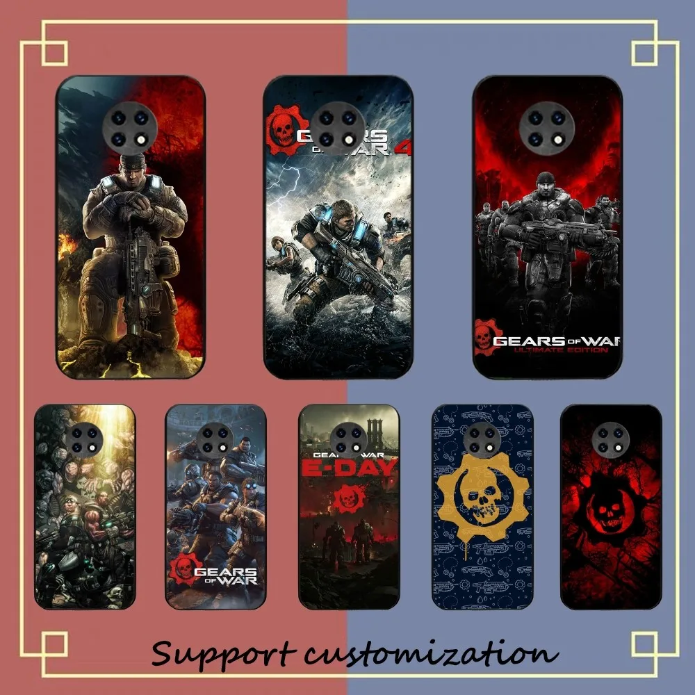 G-Gears Of W-Wars Phone Case For Redmi 5 6 7 8 9 10 Plus Pro 6 7 8 9 A GO K20 K30 K40 Pro Plus F3 Fundas