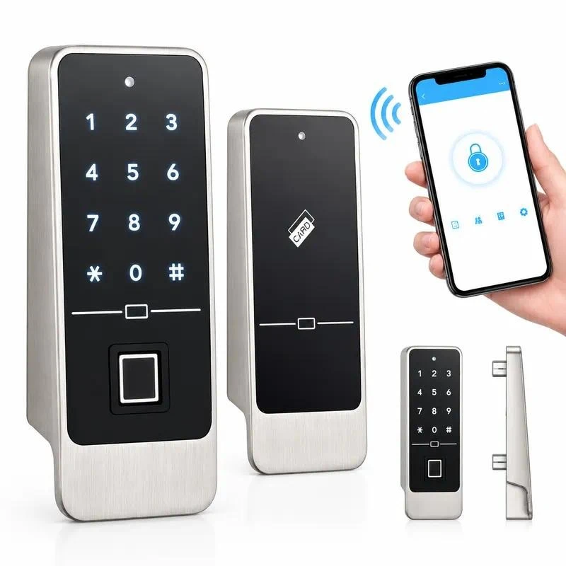 Electronic Password Cabinet Lock Smart Card Locker Room Cabinet Storage Electronic Door Lock
