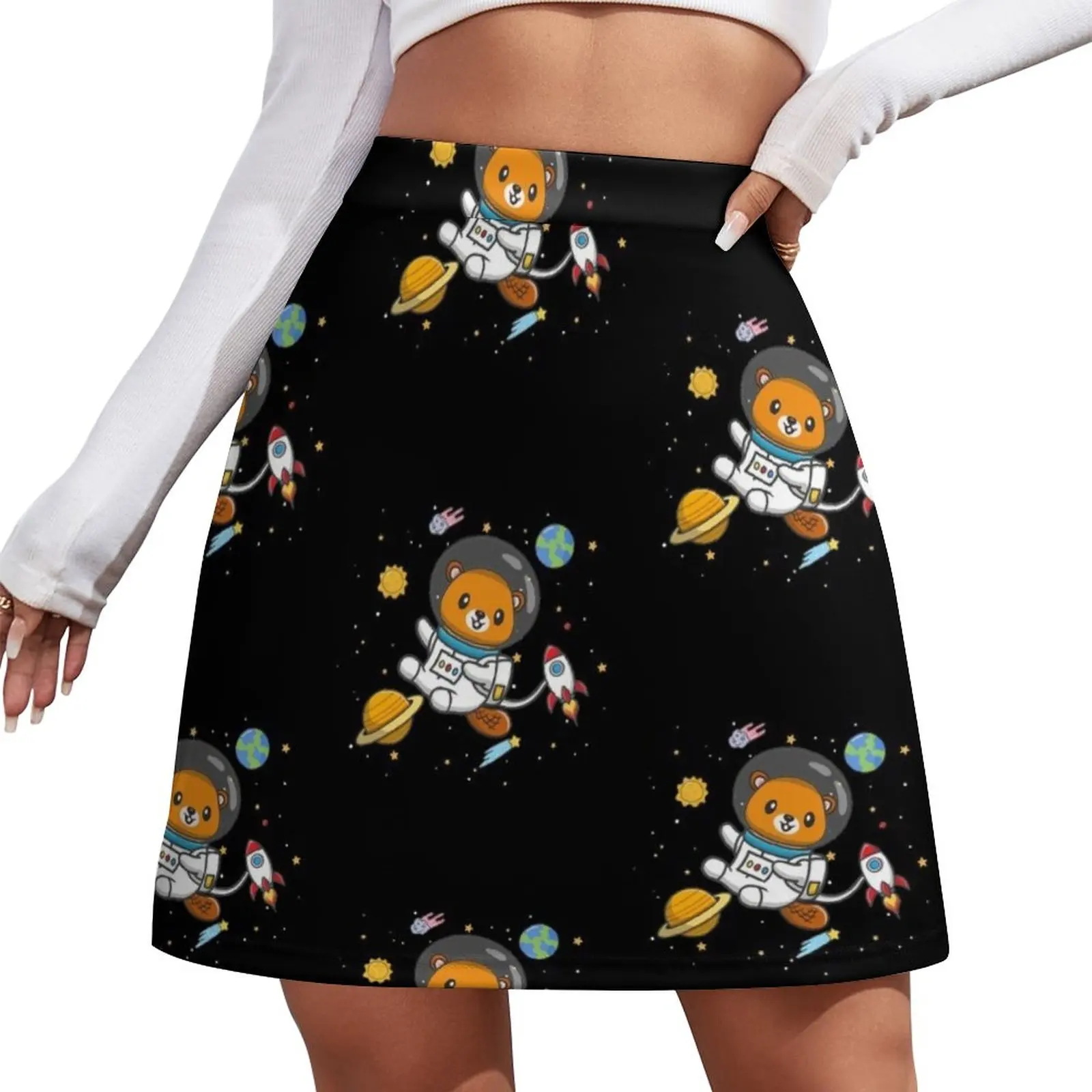 

Kawaii Beaver Mini Skirt Women's skirts modest skirts for women fairy core women clothes