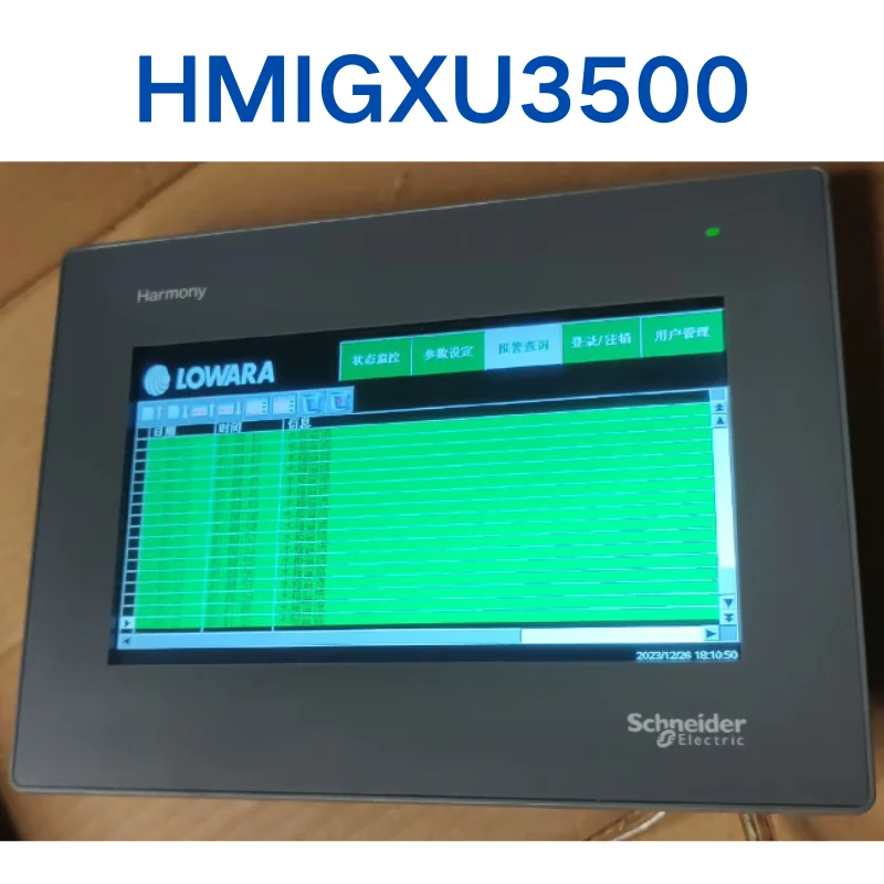 

Second hand HMIGXU3500 test OK