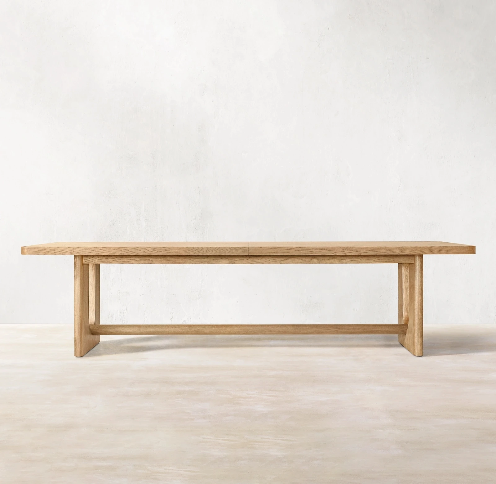 Modern Home Furniture Heavy Solid Oak Wood 6 8 10 Seat Restaurant Rectangular Wooden Dining Table