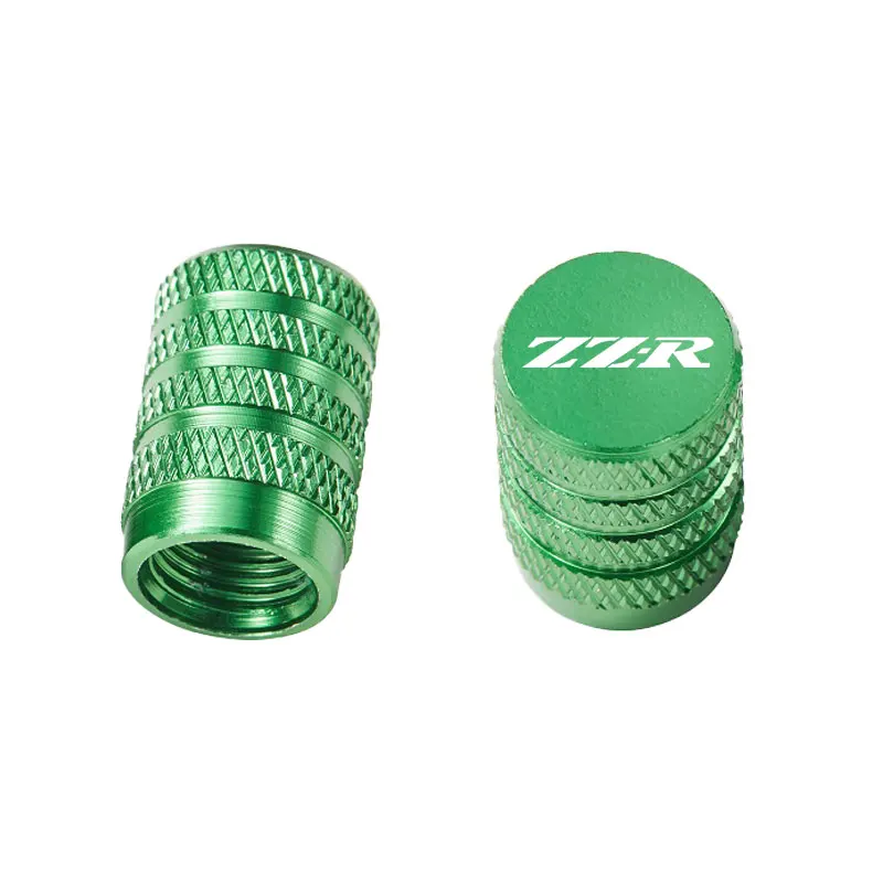 2 قطعة اكسسوارات الدراجات النارية صمام الإطارات منفذ الهواء الجذعية غطاء قبعات لكاواساكي ZZR250 ZZR600 ZZR1200 ZZR1400 ZZR 250 600 1200 1400 #3