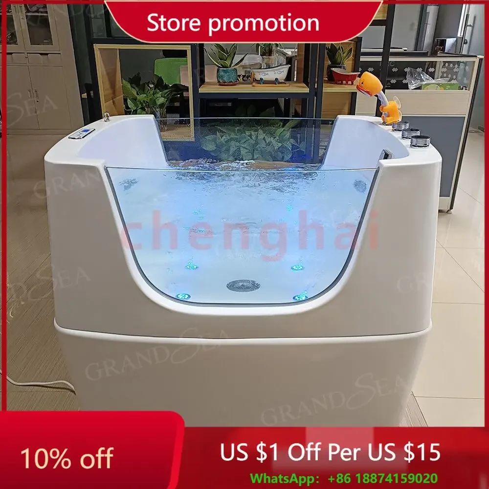 Modern New Design Pet Bath Wash Dog Grooming Bathtubs Big Luxury Indoor Pet Spa Bathtubs