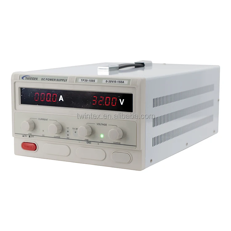 Twintex 6kW Adjustable Switching Regulated 60V 100A DC Power Supply 0~60V 100amp 6000W with Variable Voltage