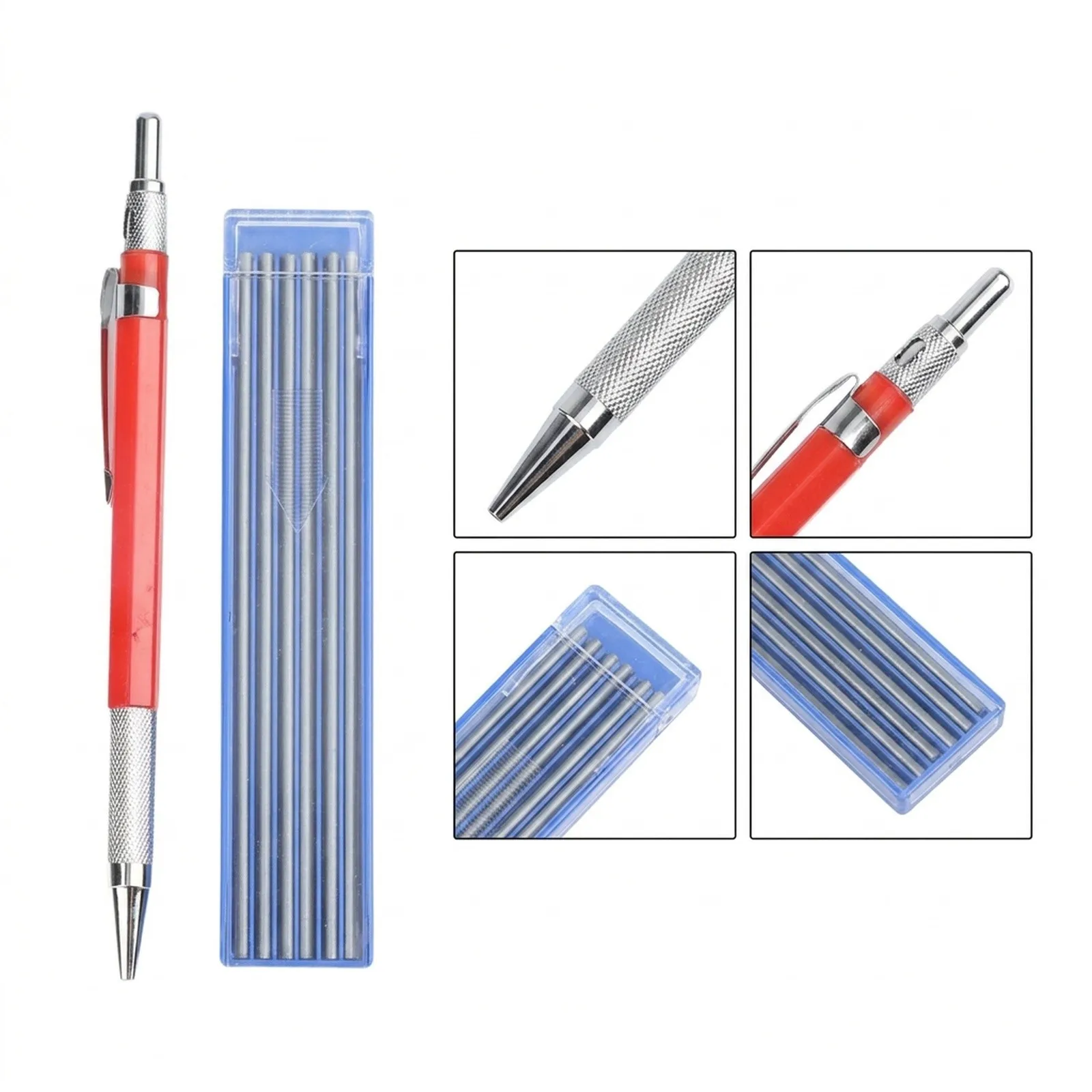 Marker Pen Welders Pencil Fine Light Tip 3-claw Tip Box Of Refills Chrome Coloring Metal Oily Pens Point  Marker