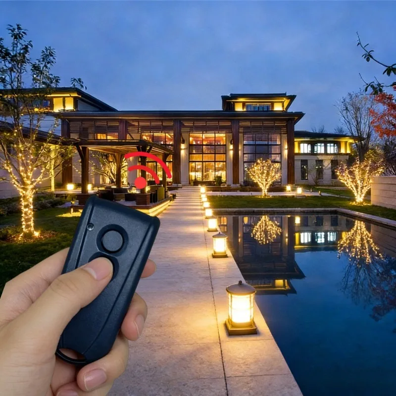 Compatible with Hormann Ecostar RSC2‑433 RSC2 RSE2 RSZ1,433.92MHz Rolling Code Garage Door Remote Control Transmitter