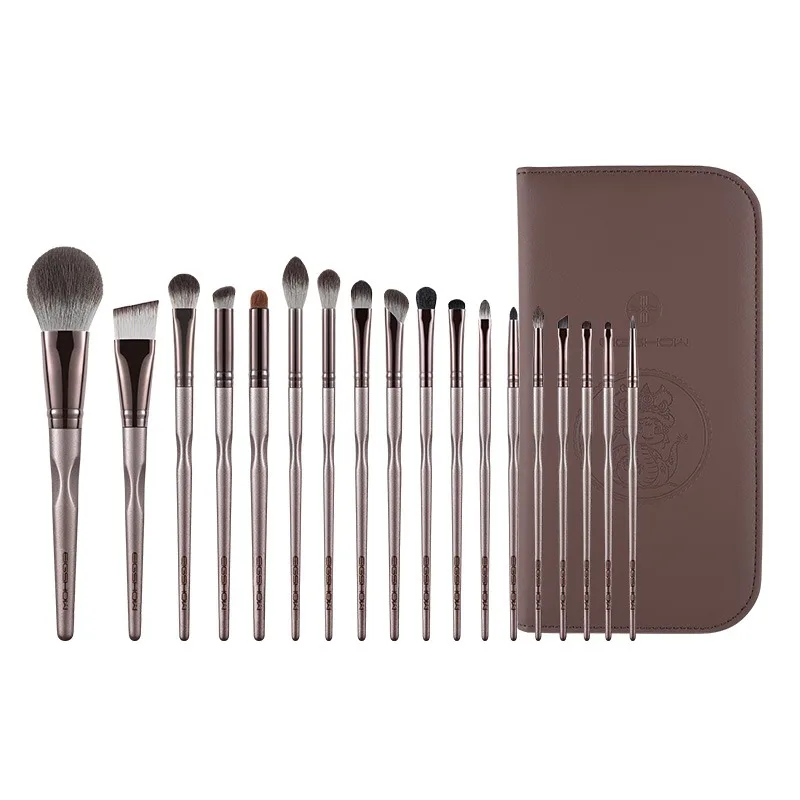 Professional makeup brush set, full set of animal hair brushes for advanced makeup artists