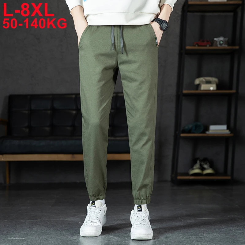 

Big Size 5xl 6xl 7xl 8xl Men Fashion Sport Pants For Hiphop Causal Runnings Pants High Street Jogger Pants New Pocket Trousers