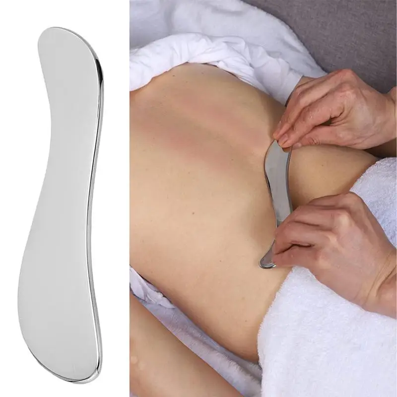 Body Guasha Tool Muscle Scraping Tool Body Scraper Guasha Massager Stainless Steel Back Massage Tool Massage Scraper Tool For