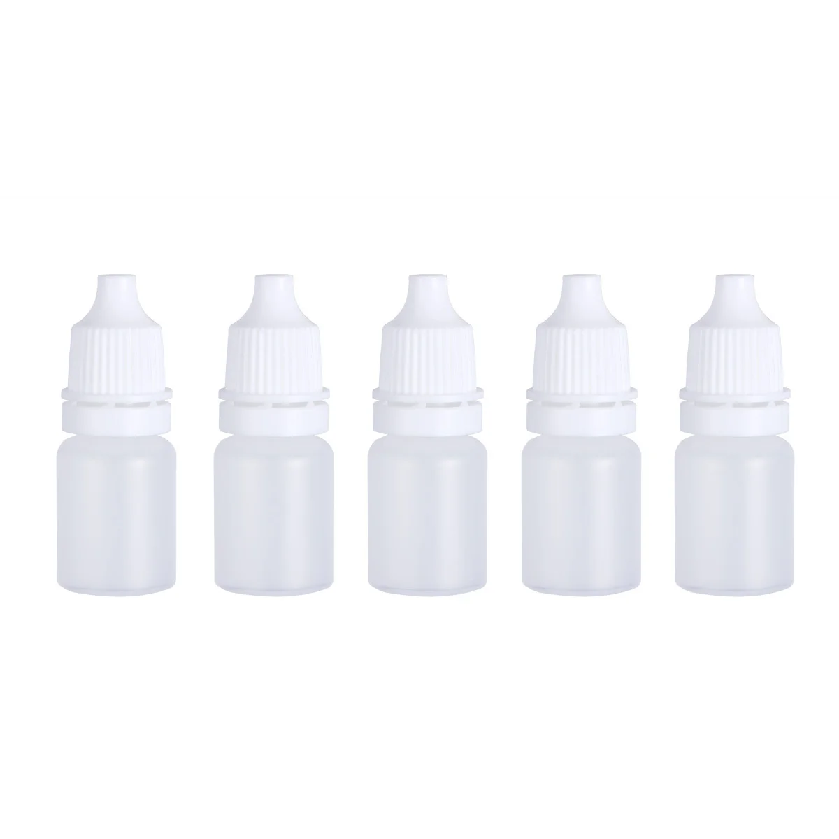 30 Pcs Clear Container Bookbag Squeeze Bottle Squeezable Dropper Bottles Eye Drops White Liquid