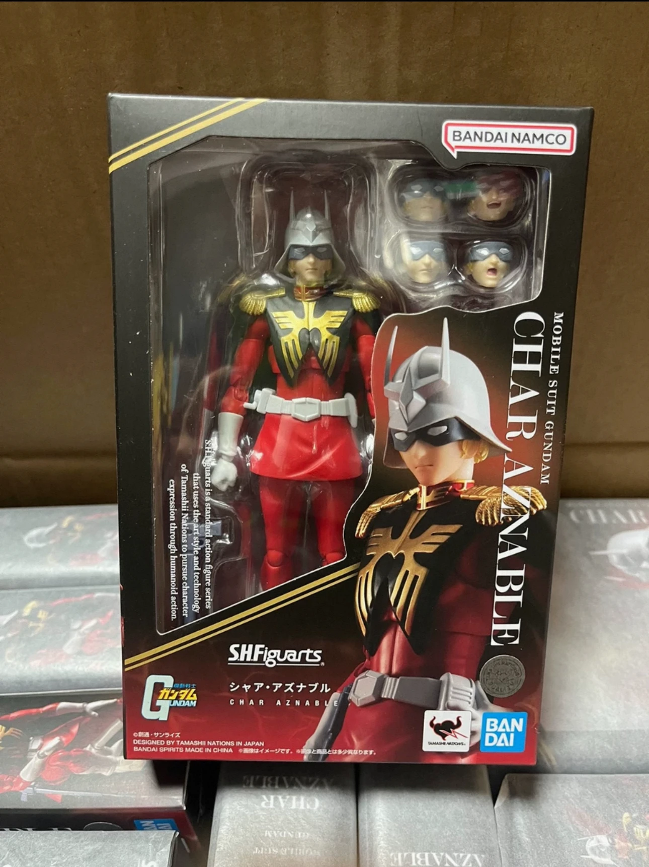 

Bandai SHF Char Aznable Red Comet Mobile Suit Gundam Finished Figure