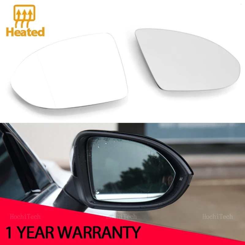 For Volkswagen VW Passat B8 Arteon GTE Alltrack Variant 2015-2023 Side Mirrors Reflective Lens Rearview Mirror Glass Lenses