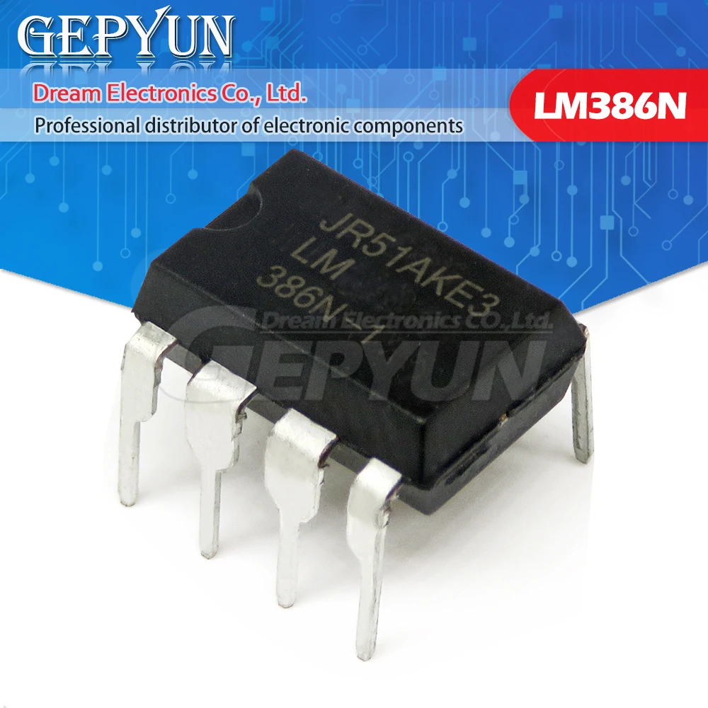 10PCS LM386N-4 DIP8 LM386-4 DIP 386N-4 new and IC