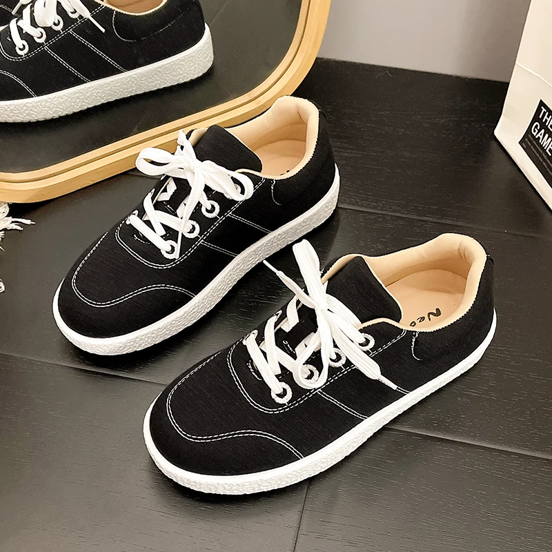 

Outdoor Fitness Women Sneakers Fashion Thick-soled Running Shoes Spring Autumn Casual Sneakers Novelty Sewing Ladies Trainers