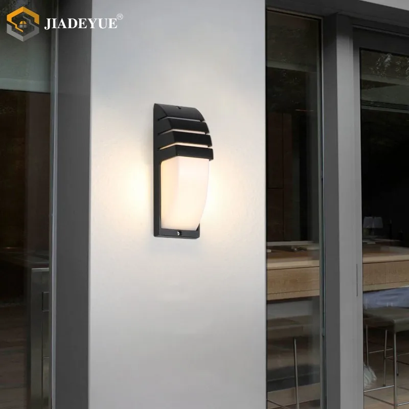 Lámpara LED de pared impermeable para exteriores, iluminación para jardín, balcón, pasillo y patio, ip65