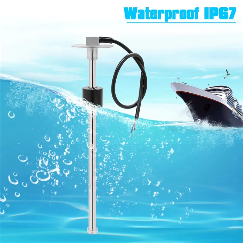 

A53Q-Зонд для масла и резервуара для воды, стержень 0-190 Ом, датчик уровня топлива для авто, лодки, резервуар для воды, индикатор уровня топлива, датчик уровня 150 м