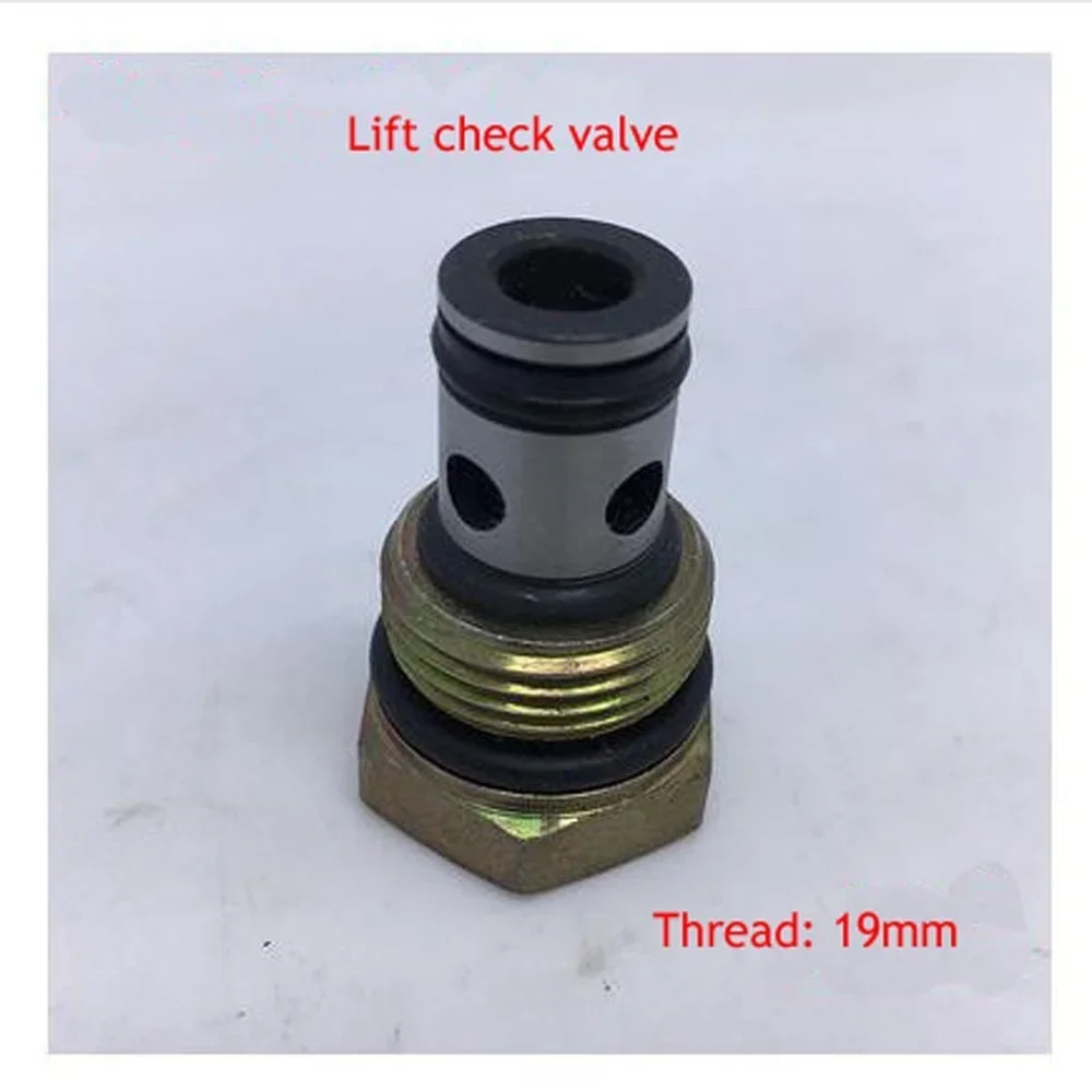 Elevador Acessórios Descarga Válvula, Válvula de gota, Verificar Válvula de Alívio de Pressão, Limitando Válvula, 1Pc