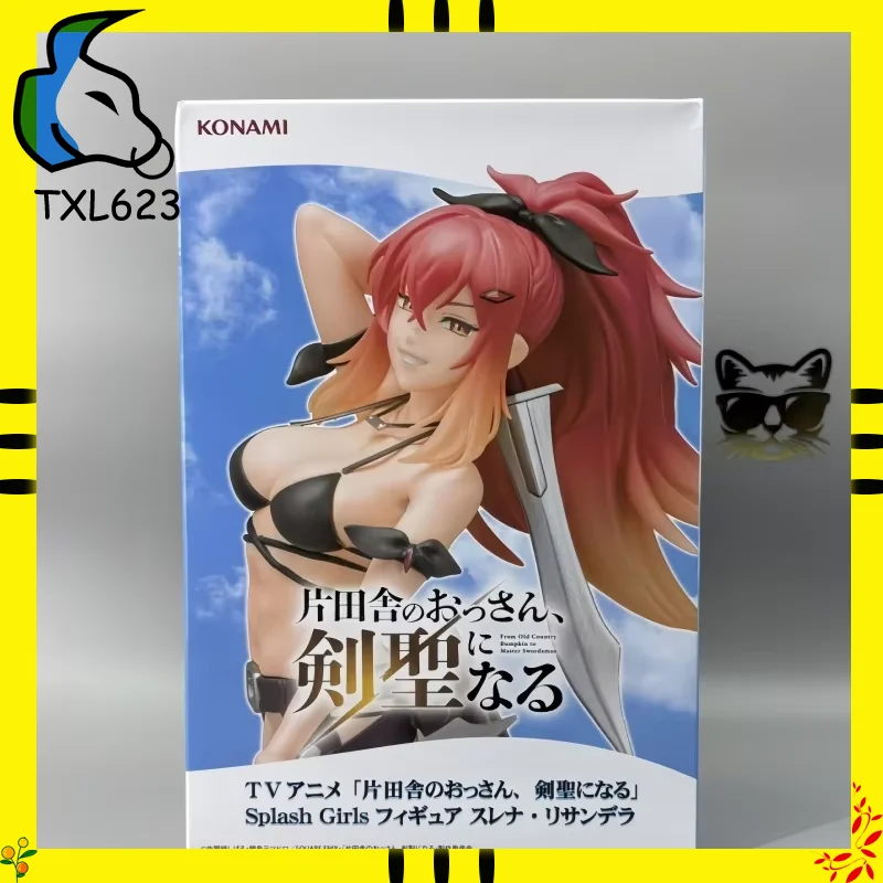 KONAMI Genuine Action Figure - the Country Uncle Becomes a Sword Saint Soleil Lisandra Alyssia Swimsuit Prize Model Toy