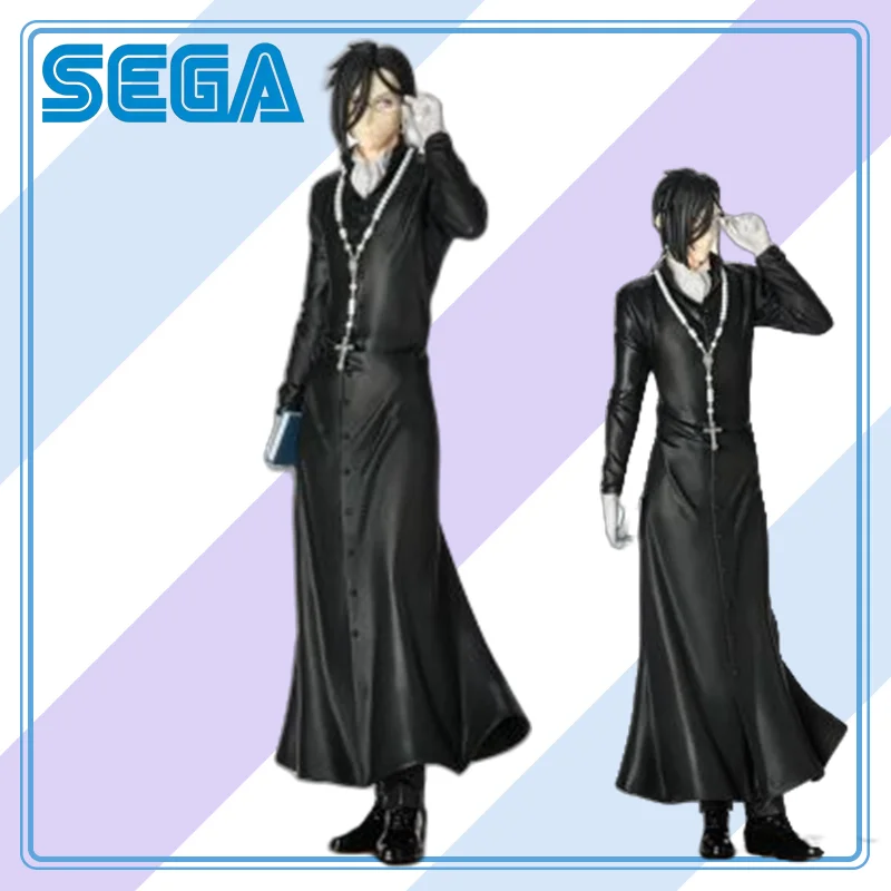 

【100% оригинал】SEGA Black Deacon - Школа посадки - Коллекция Luminasta "Sebastian Mikalis" Модель персонажа из мультфильма
