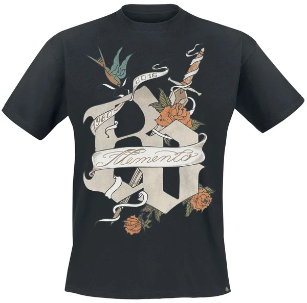 

BO Memento Tour 2016 Böhse Onkelz T-Shirt Herren Classic S Schwarz verkauft von Doras Creative Y2k Short Sleeves Classic