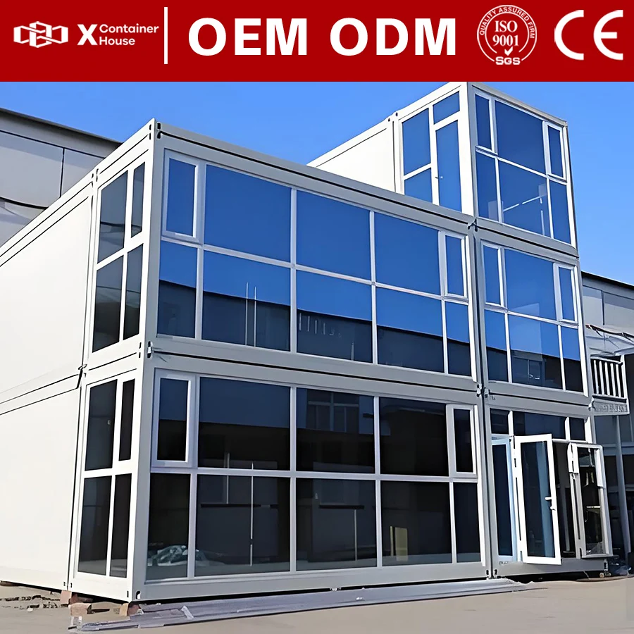 Moisture Proof Shipping Container Home Prefabricated Module Houses Flat Pack Container House Factory Prefabrication Waterproof