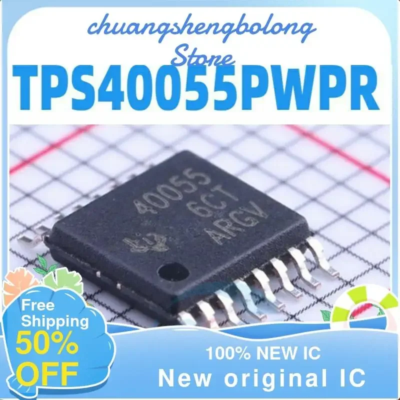 10PCS TPS40055PWPR TPS40055PWP 40055 TSSOP16  New original IC Synchronous Decompression Controller