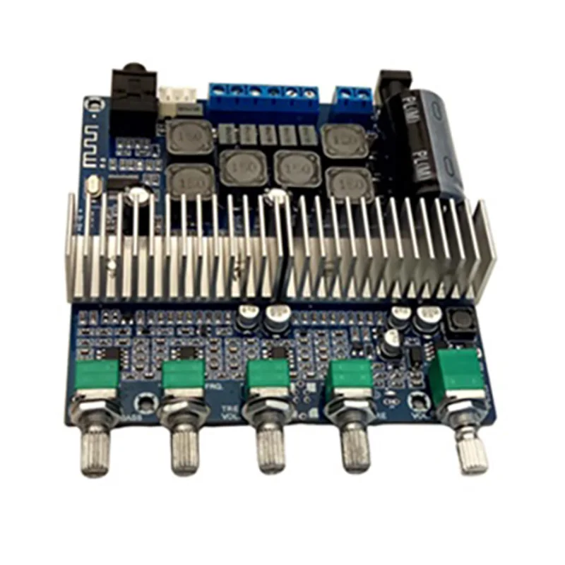 2.1チャンネルデジタルパワーアンプ,サブウーファー,ハイパワー,Bluetooth 5.0,50W x 2 100W