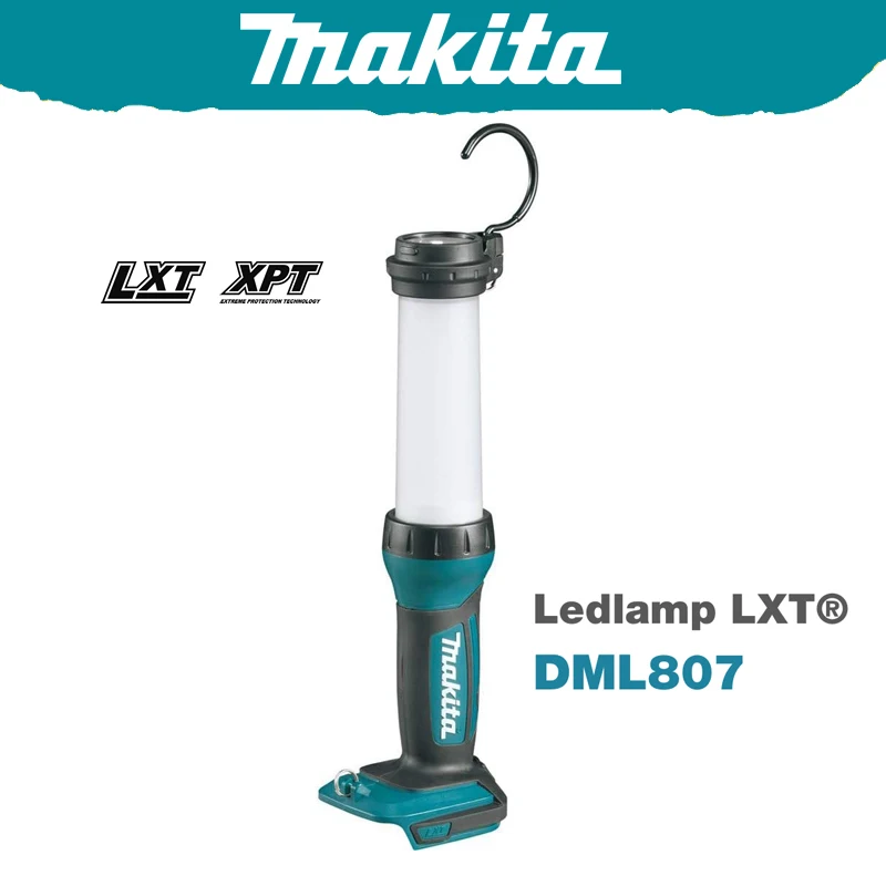 Makita DML807 LXT 18V Cordless LED Work Light 3 Light Modes 360° Beam Angle Work Lighting Tools
