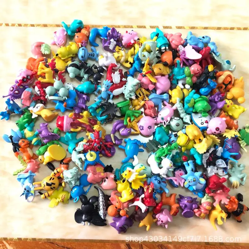 

Pocket Monsters Mini Action Dolls Various Elves Collection Desktop Decoration Children'S Toys Birthday Gifts Room Decoration
