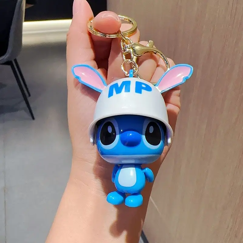 은하수 애완동물 열쇠고리 모자 착용 손발 움직이는 작은 종 세트 만화 배낭 참 장식품 어린이 선물용