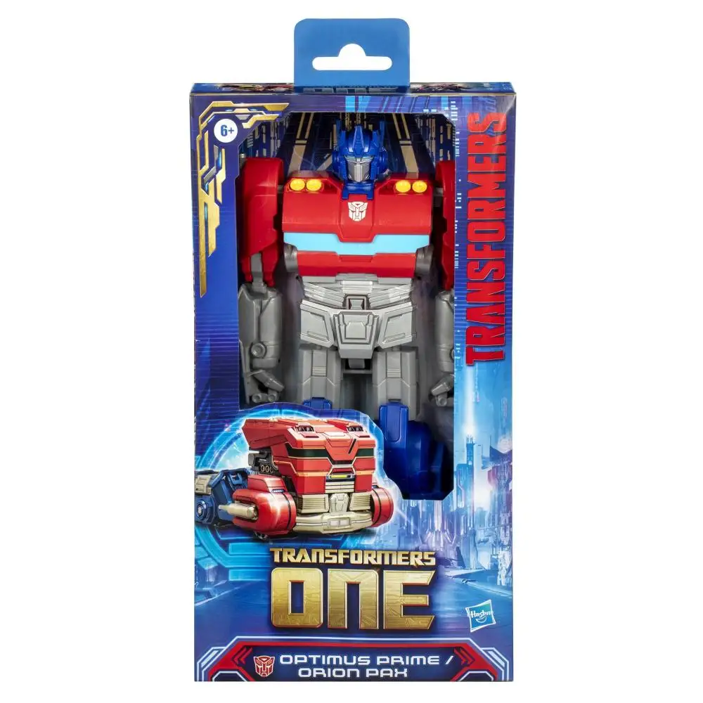 Transformers One Mega Changer Optimus Prime (Orion Pax) 11-Inch Robot Action Figure Interactive Toys Collectible Holiday Gift