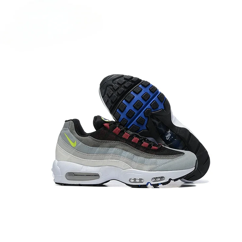 Nike Air Max 95 Greedy 4.0  Air Cushion Sneakers Durable Running Non-slip Comfortable Shoes for Unisex Sneaker Casual