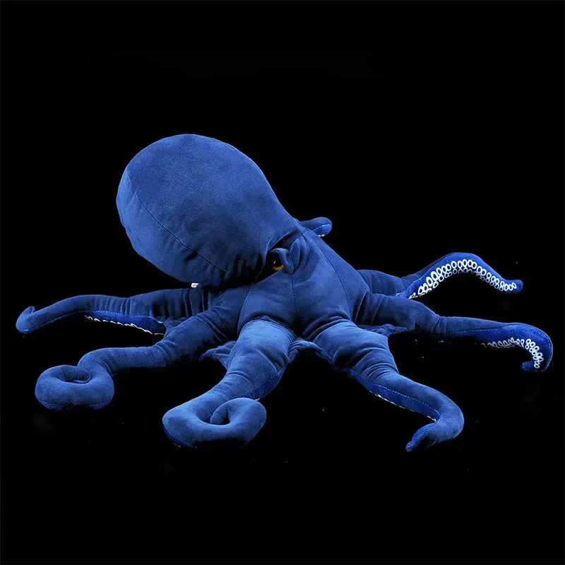 Pulpo Anime lindo calamar peluches monstruo del océano juguetes de peluche animales realistas simulación muñeco de peluche Kawai juguete regalos para niños