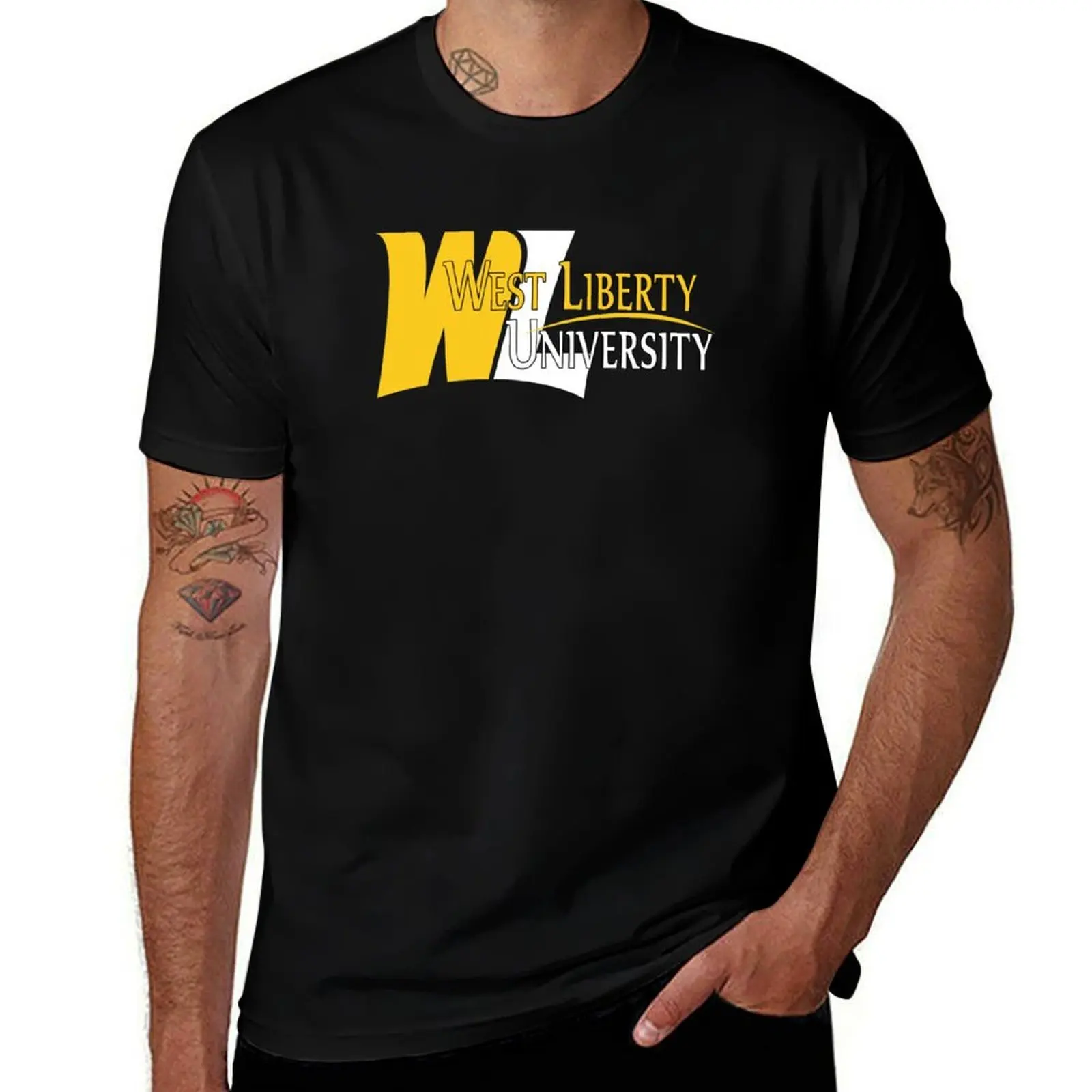 

West Liberty University T-Shirt man t shirt cotton high quality t shirt man luxury anime t shirts oversize T-shirt