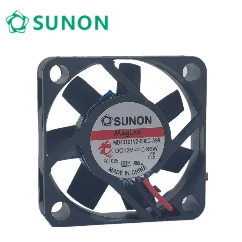 

+New for sunon MB40101V2-000C-A99 DC 12V 0.96W 4010 40*40*10mm 4cm cooler silent magnetic levitation fan