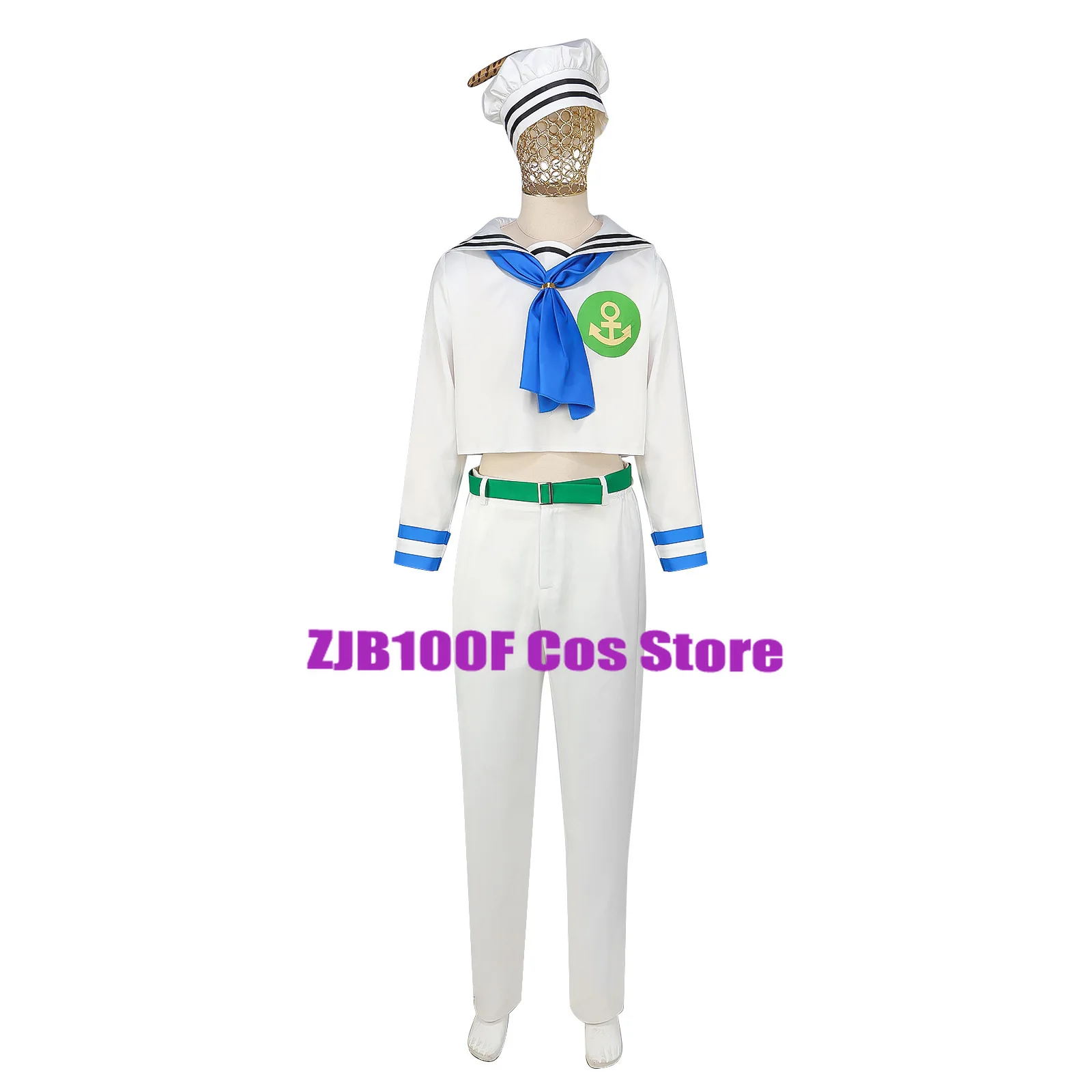 Higashikata Josuke Anime JoJo'S Bizarre Adventure Jojolion Gappy Joojoo Cosplay Costume Uniform Hallowen Party Play Outfit