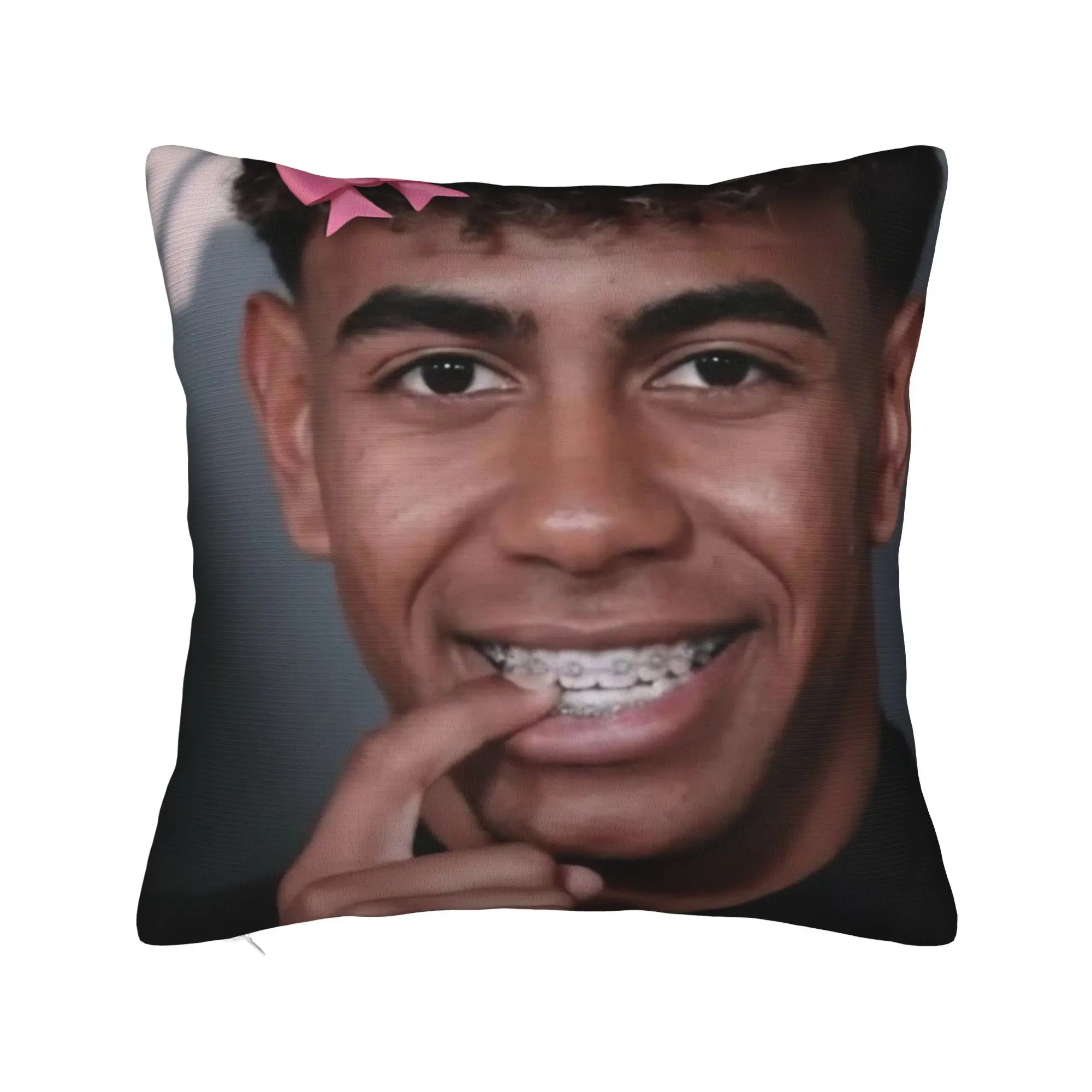 Lamine Y-Yamal Football Soccer Pillowcase Printing Cushion Cover Gift  Pillow Case Cover Home Square