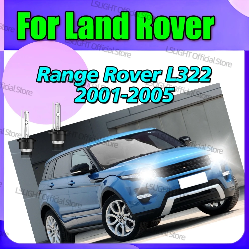 

2x For Land Rover Range Rover L322 2001 2002 2003 2004 2005 HID Xenon Bulbs D2 D2S 12V 35W Head Lamps 6000K 8000K 10000K